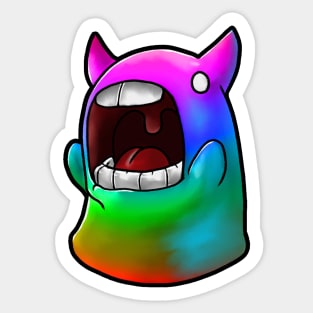 Egon the Slime (Rainbow flavor) Sticker